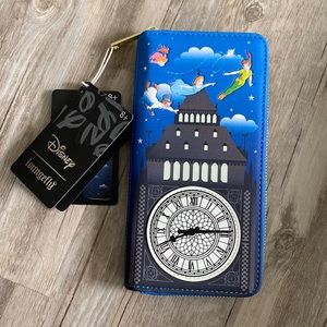 Peter Pan Loungefly Wallet NWT
